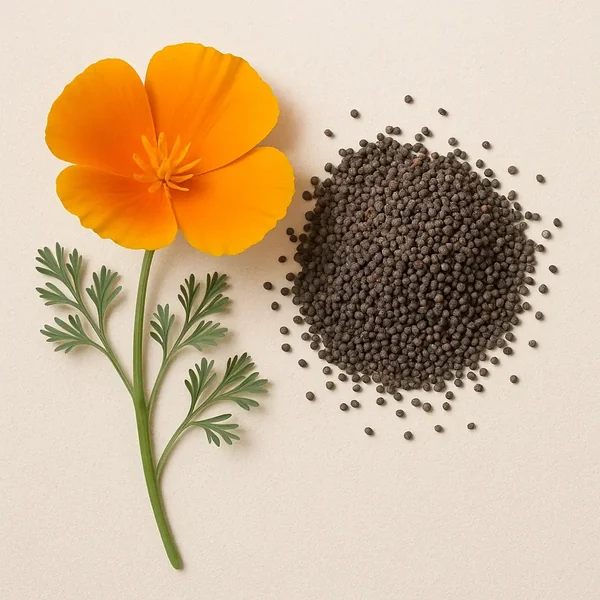 California poppy seed used in BreathiZen