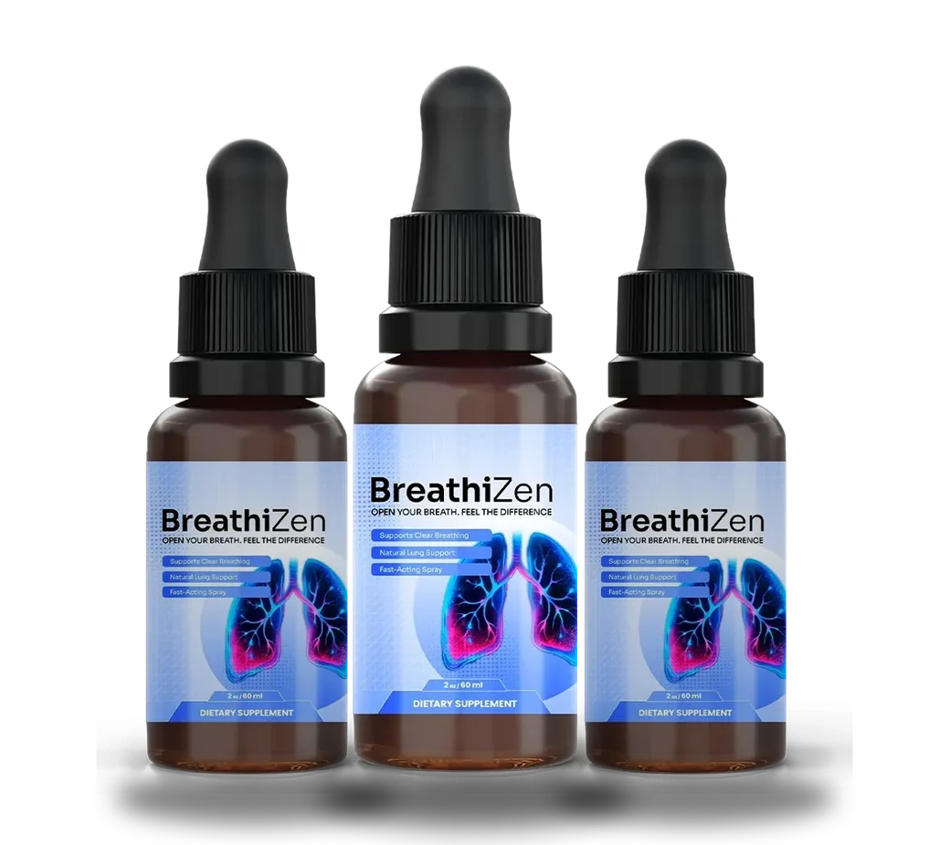 BreathiZen three-bottle kit, the kit most buyers order